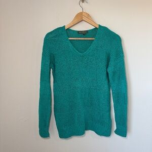 Tommy Bahama Sweater Women's SM Green Open Knit Resort Coverup Beach